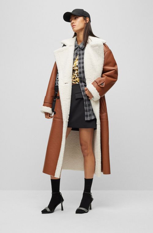 Blusa De Manga Comprida Em Jersey Estampada