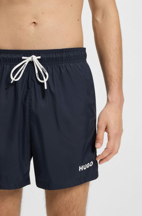 Shorts De Praia De Secagem Rápida Em Tecido Reciclado