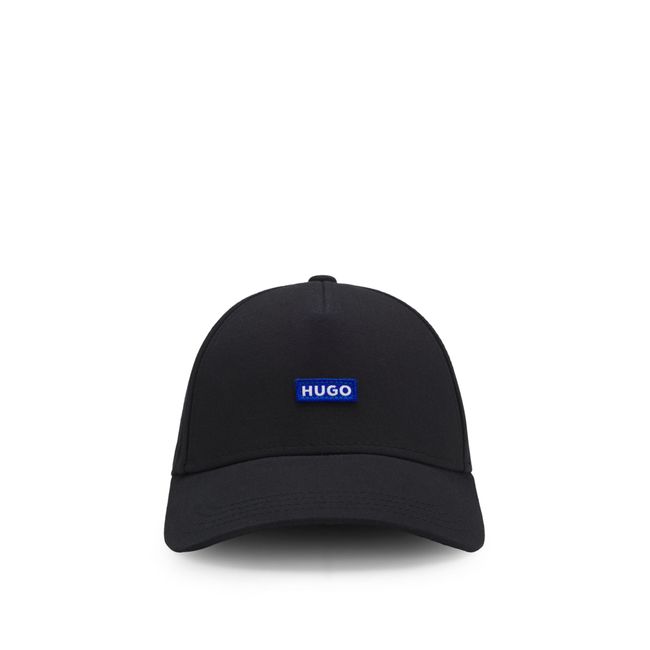 Boné De Algodão Com Emblema De Logo