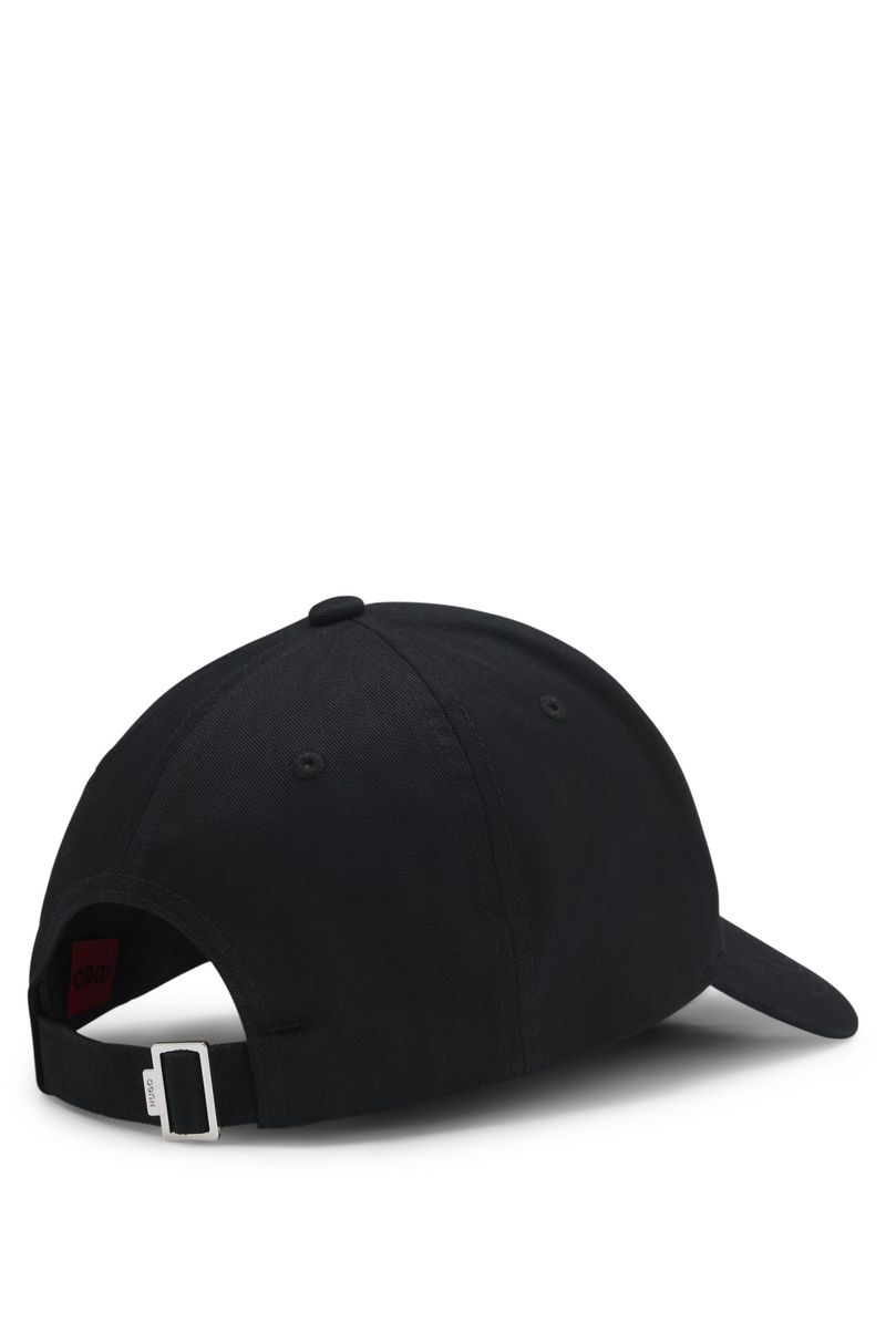 Boné De Algodão Com Logo Sobreposto