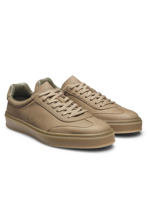 Tênis Em Couro Beckham X Boss Com Sola Em Borracha