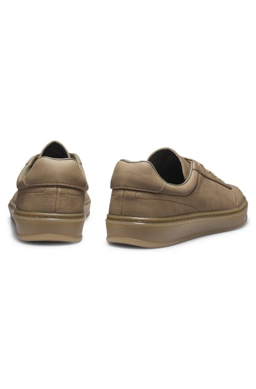 Tênis Em Couro Beckham X Boss Com Sola Em Borracha