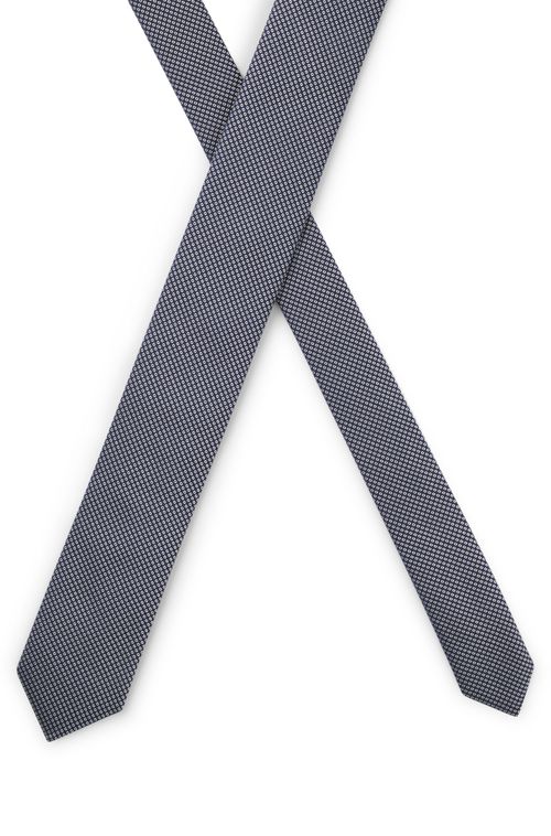 Gravata De Seda Com Padrão Jacquard