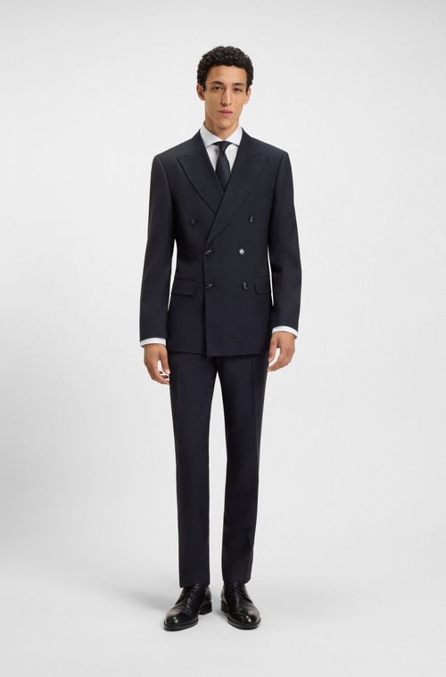 Camisa De Ajuste Regular Em Algodão Oxford