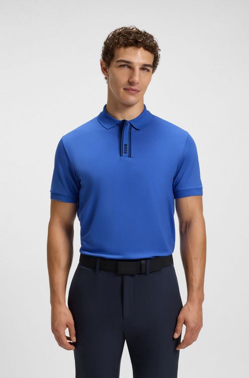 Polo Paddy Com Carcela Listrada E Logo