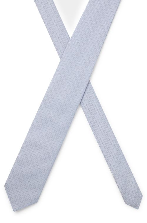 Gravata Com Padrão Jacquard Misturada Com Seda