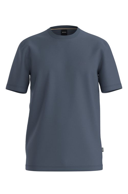 Camiseta Em Jersey De Algodão Com Detalhe De Logo