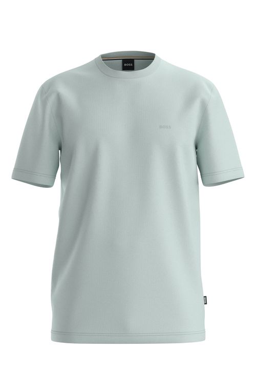 Camiseta Em Jersey De Algodão Com Detalhe De Logo