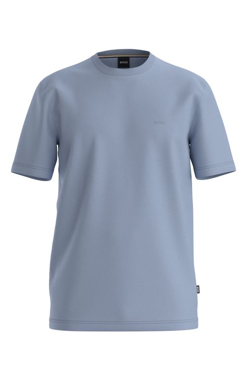 Camiseta Em Jersey De Algodão Com Detalhe De Logo