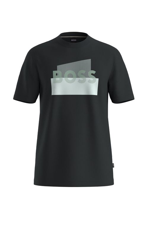 Camiseta De Algodão Com Estampa