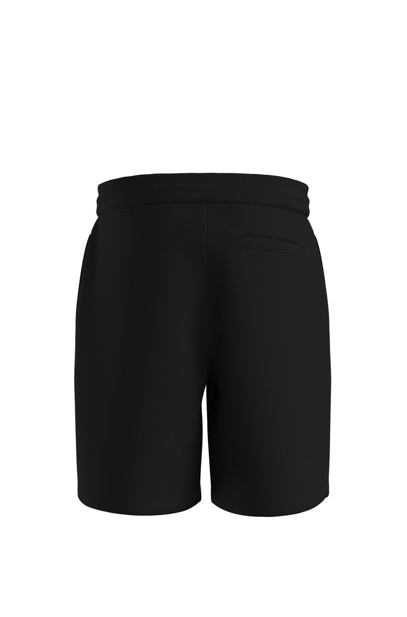 Shorts De Algodão De Ajuste Regular