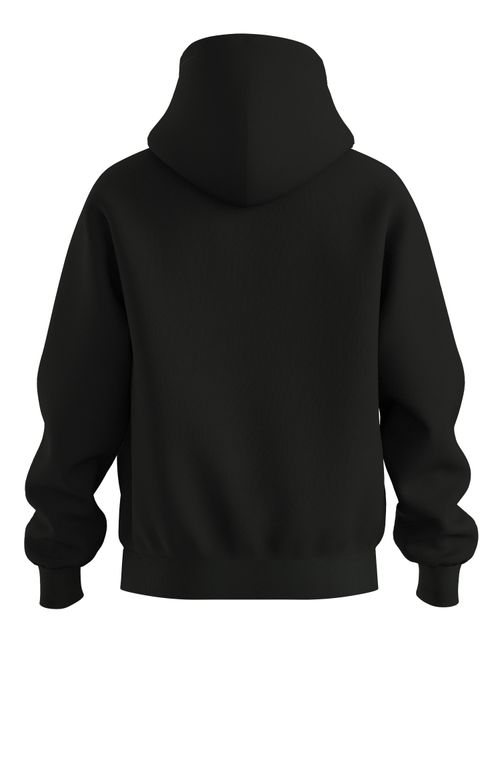 Moletom Com Capuz Em Algodão Com Logo Em Degradé