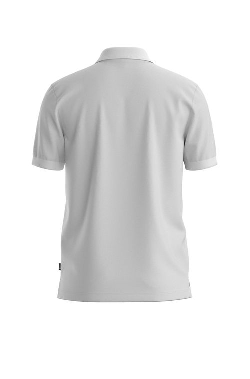 Polo De Algodão Com Textura Em Microbolhas