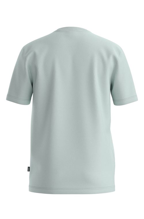 Camiseta Em Jersey De Algodão Com Detalhe De Logo