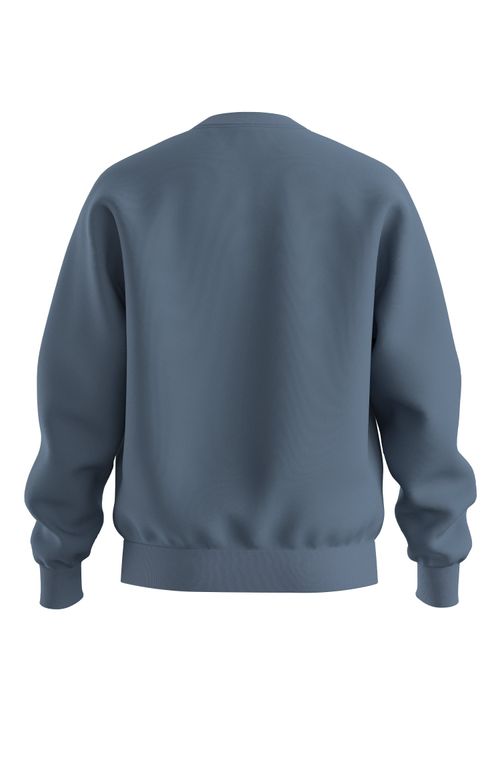 Moletom Em Terry De Algodão Com Logo Degradé