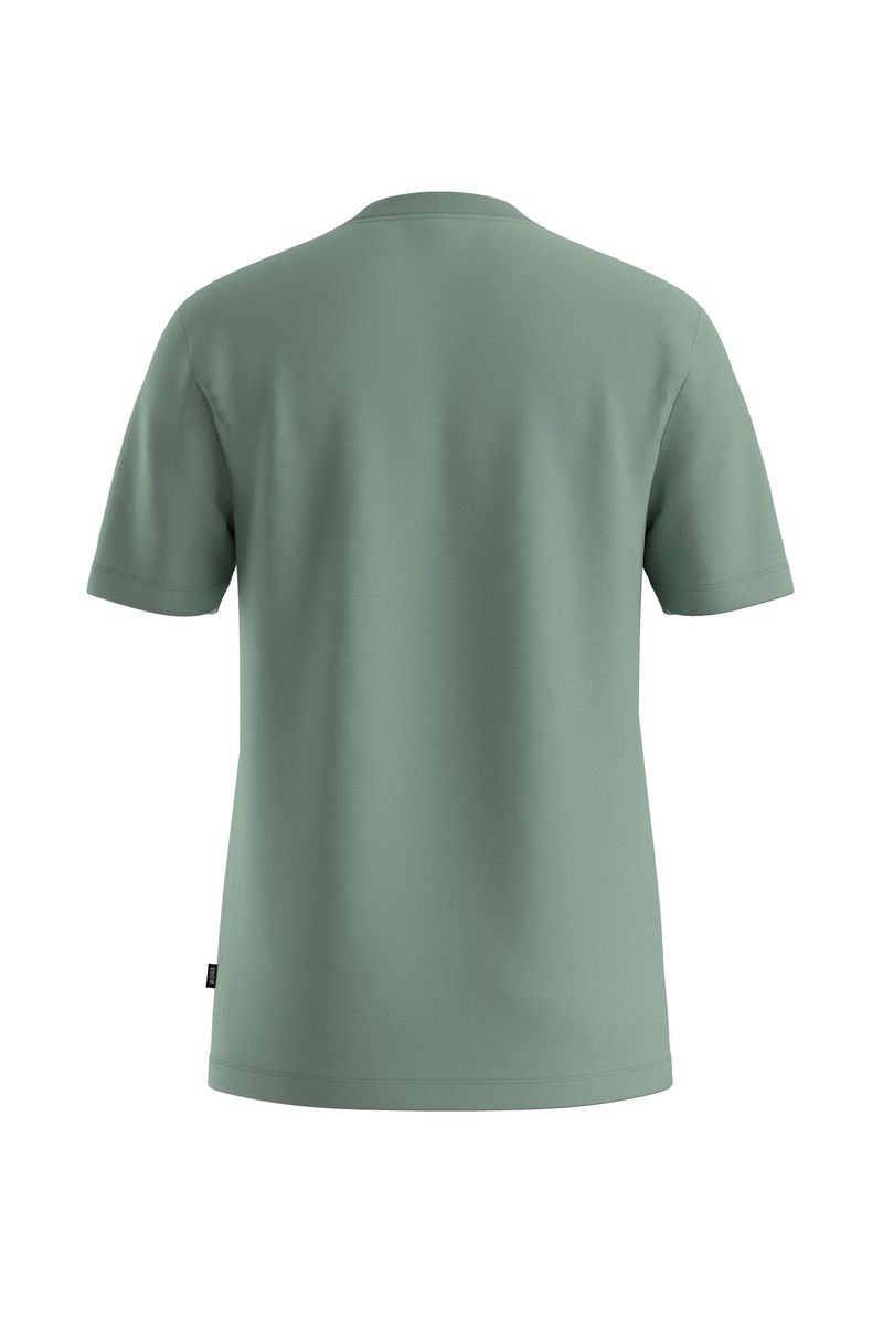 Camiseta De Algodão Com Estampa