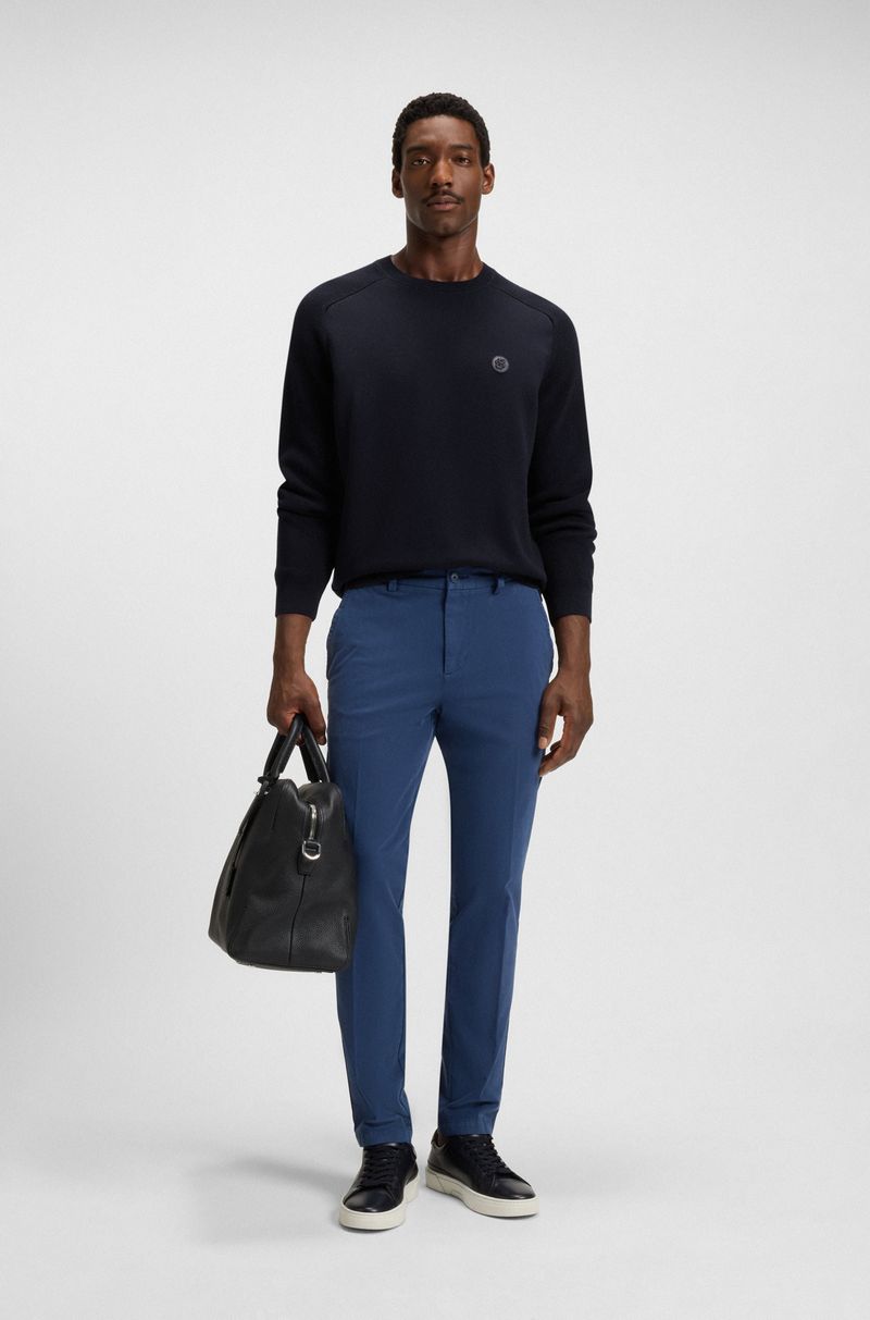 Suéter De Algodão Com Monograma Double B