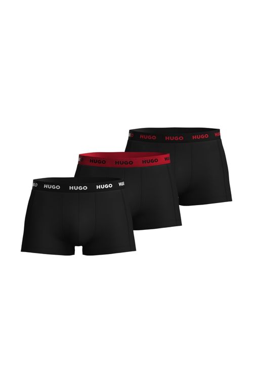 Pack De Três Cuecas Em Algodão Elástico