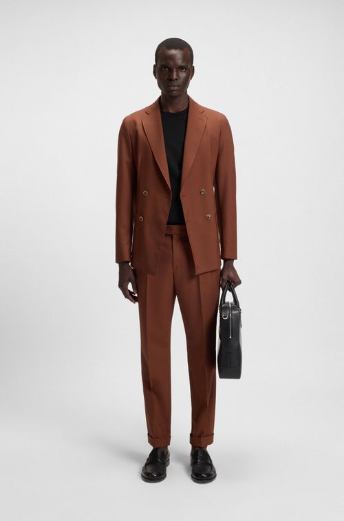 Camiseta Regular Fit Em Jersey De Algodão Com Logo