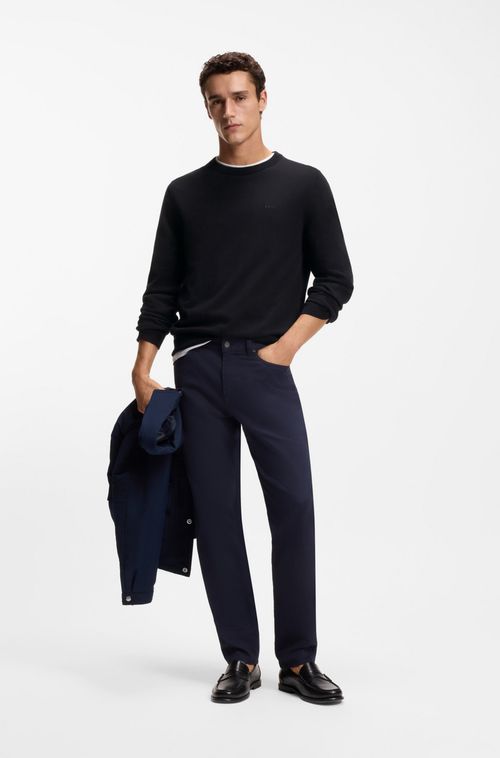 Moletom Em Algodão Com Logo Bordado