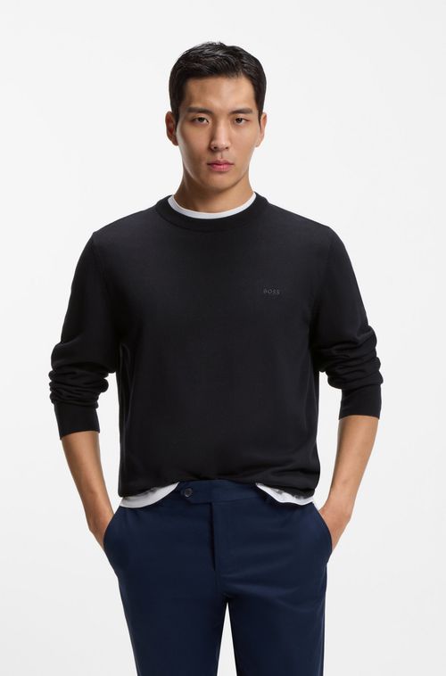 Moletom Em Algodão Com Logo Bordado