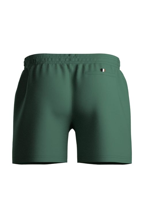 Shorts Com Estampado De Logo Vertical