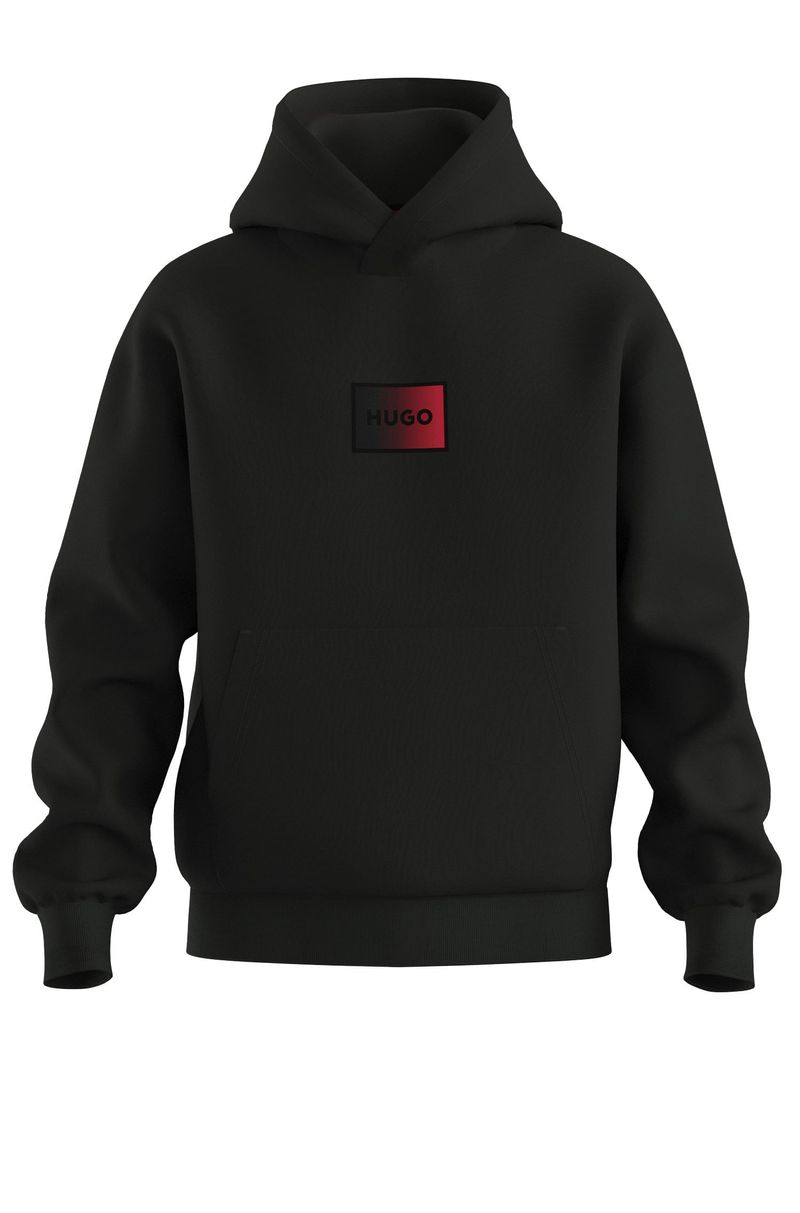 Moletom Com Capuz Em Algodão Com Logo Em Degradé