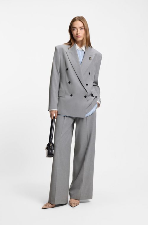 Blazer De Ajuste Descontraído