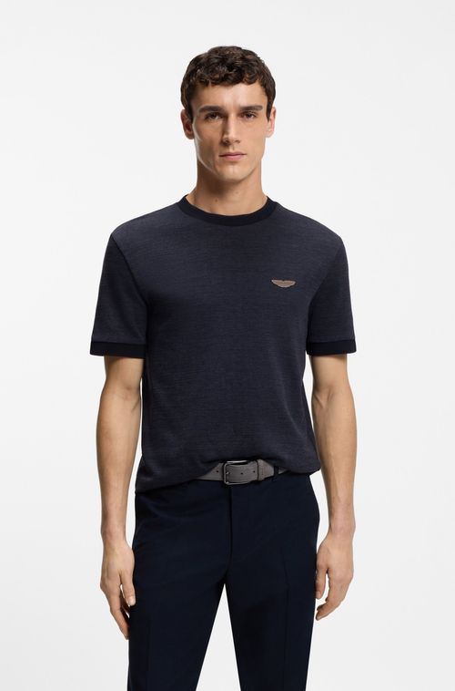 Camiseta BOSS X Aston Martin De Ajuste Regular De Algodão