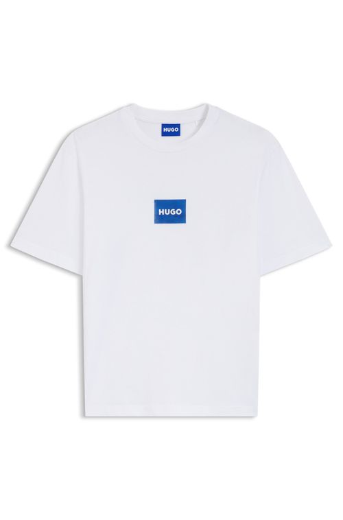 Camiseta De Algodão Com Estampa De Logo