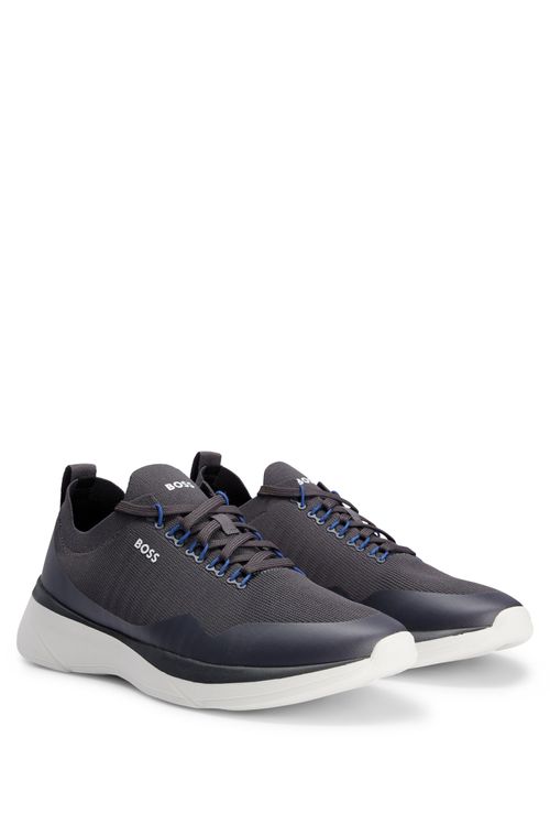 Tênis Meia Com Logomarca Contrastante