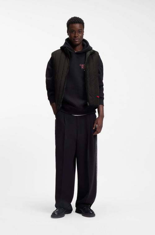 Colete Leve Com Acolchoado Vertical