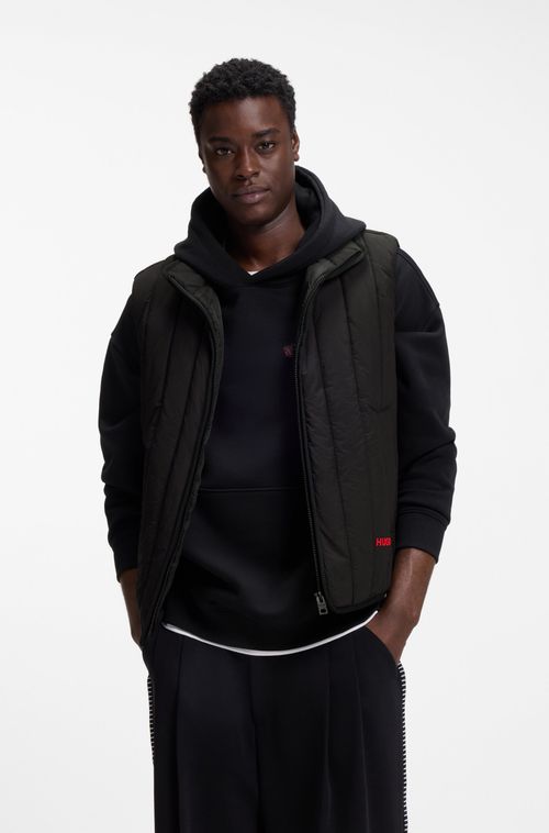 Colete Leve Com Acolchoado Vertical