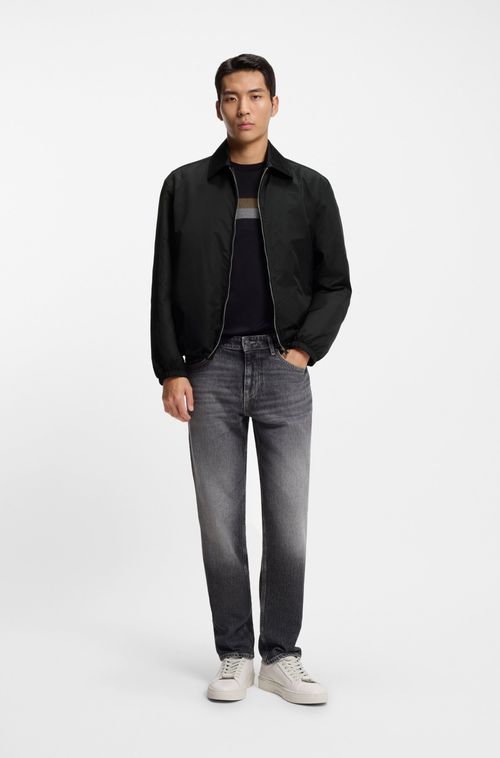 Casaco Repelente À Água Com Monogramas