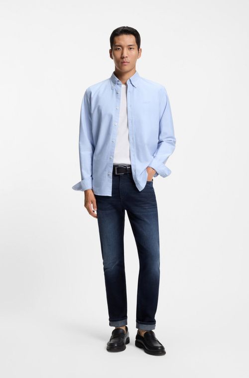 Calças Jeans De Ajuste Slim Delaware