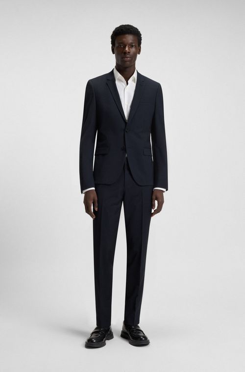 Calça Slim Fit Em Tecido Bi-Stretch