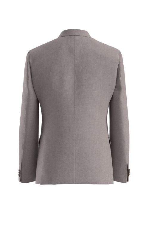 Blazer De Ajuste Extra-Slim Fit De Mistura De Algodão