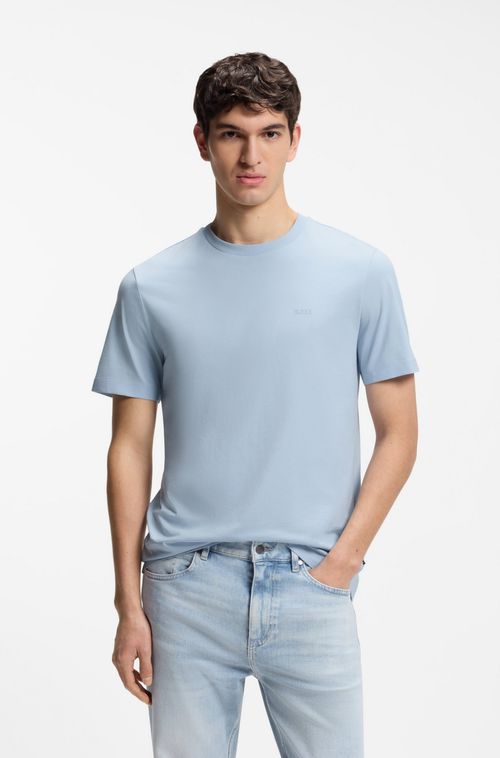 Camiseta Regular-Fit Em Algodão Com Logo