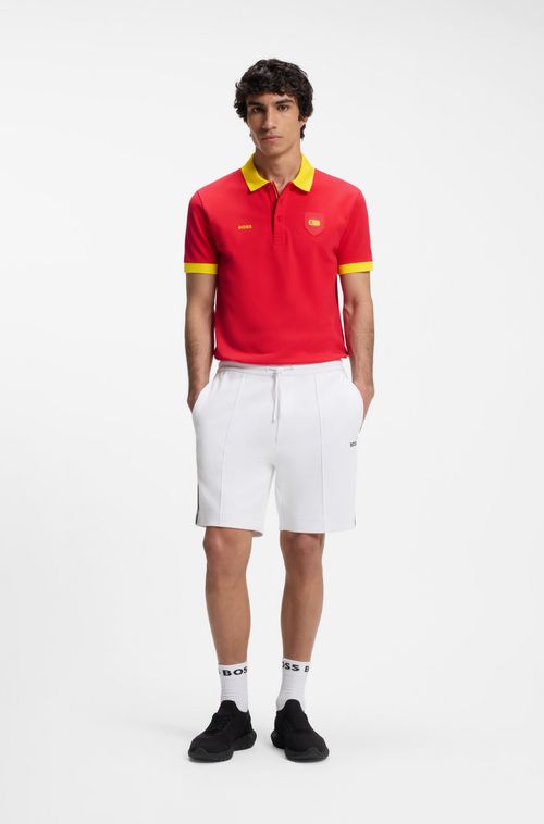 Polo Paddy Com Detalhes De Bandeira Da Espanha