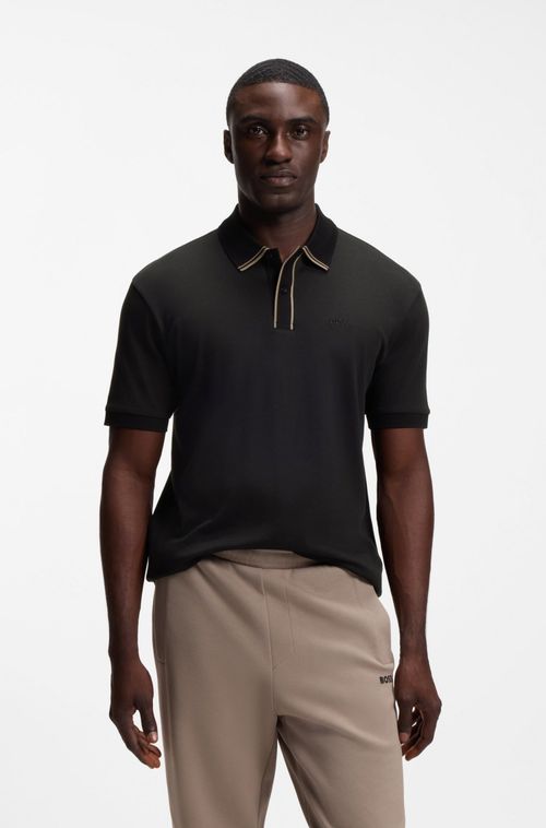 Polo Em Algodão Interlock