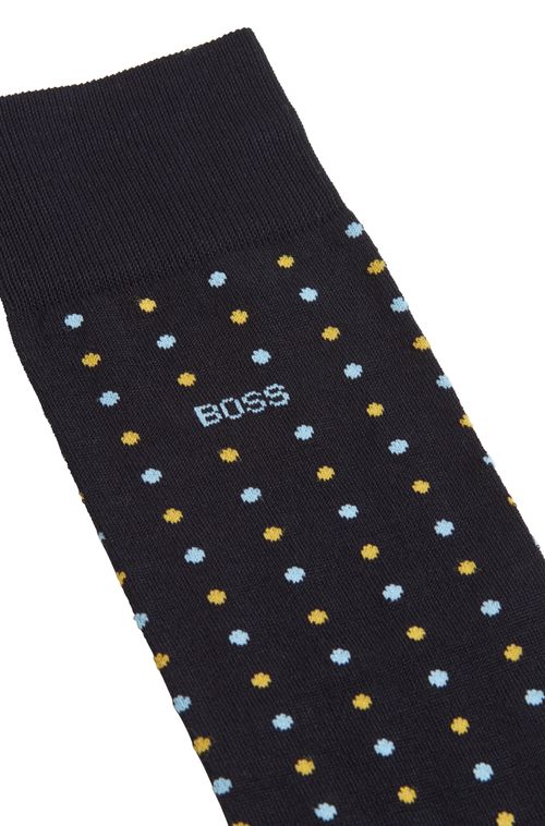 Dois Pares de Meias Regular em Algodão Mercerizado