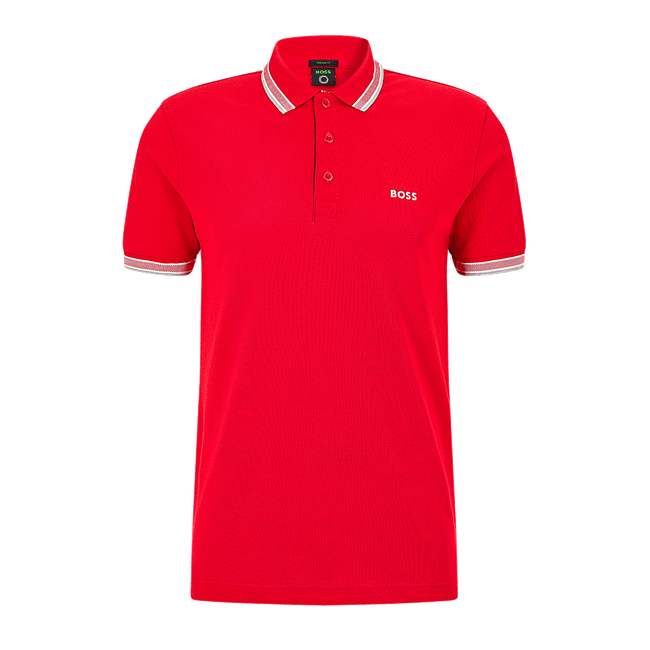 Camisa Polo Em Algodão Orgânico Com Logo