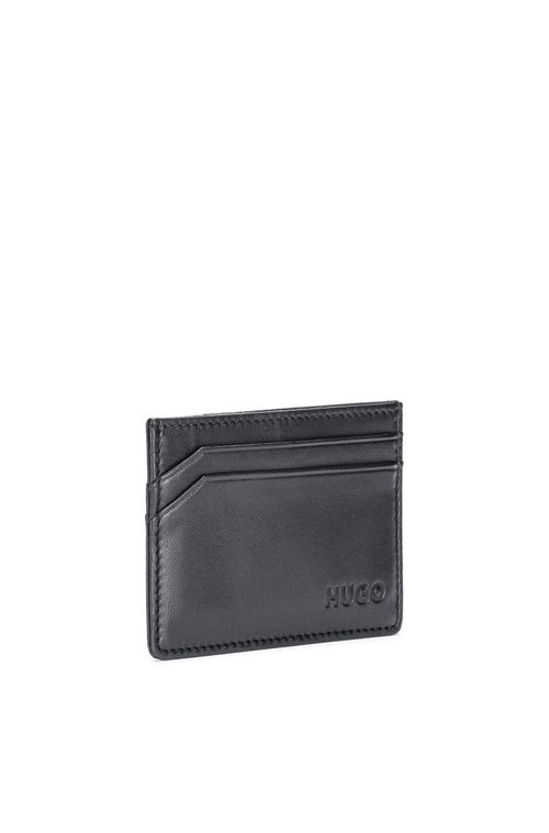 Porta-Cartões De Couro Com Logo