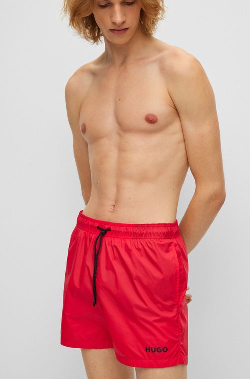 Shorts De Praia De Secagem Rápida Em Tecido Reciclado
