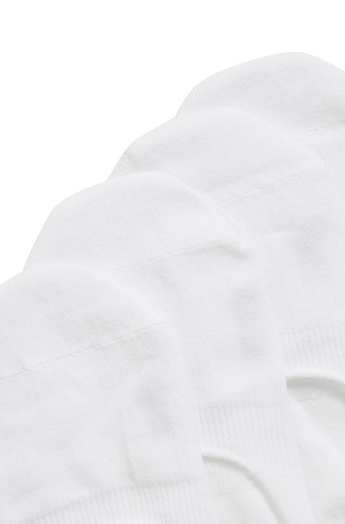 Conjunto 2 Pares de Meias Invisíveis Em Algodão