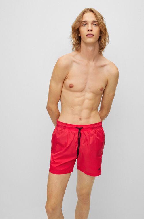 Shorts De Praia De Secagem Rápida Em Tecido Reciclado