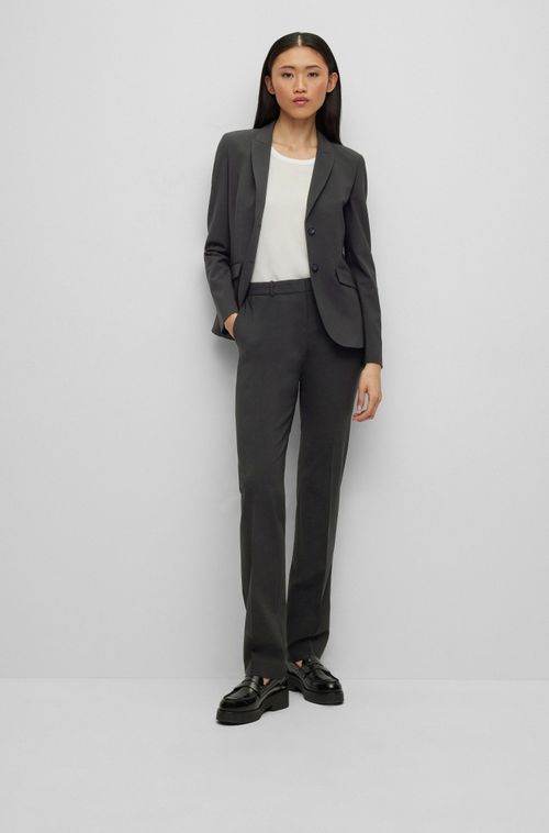Blazer Em Lã Virgem Italiana
