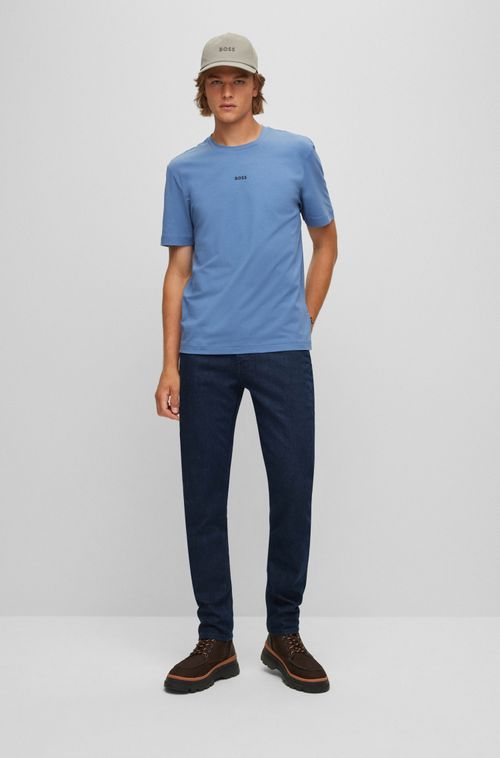 Calça Jeans Slim Fit Em Denim Comfort-Stretch