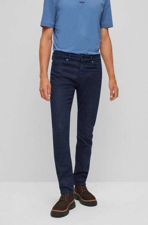 Calça Jeans Slim Fit Em Denim Comfort-Stretch