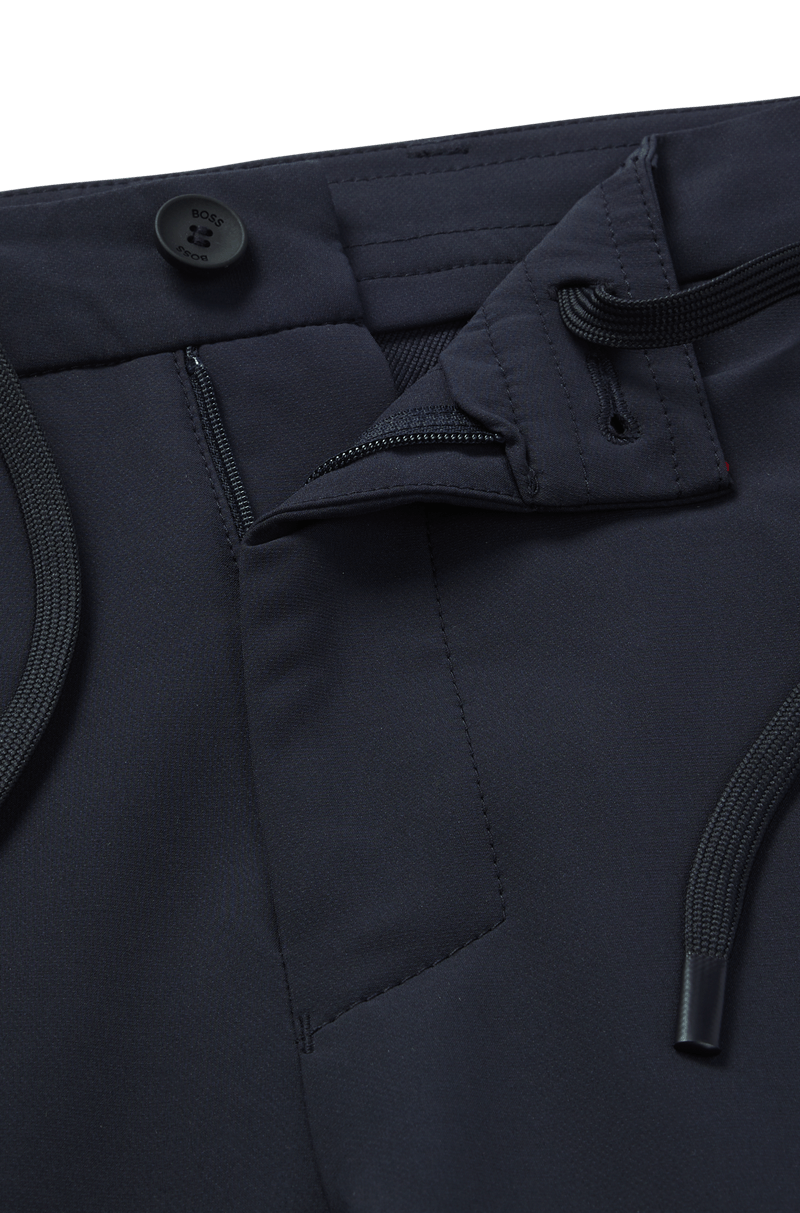 Calça Chino De Ajuste Fino Em Tecido Stretch Fácil De Passar